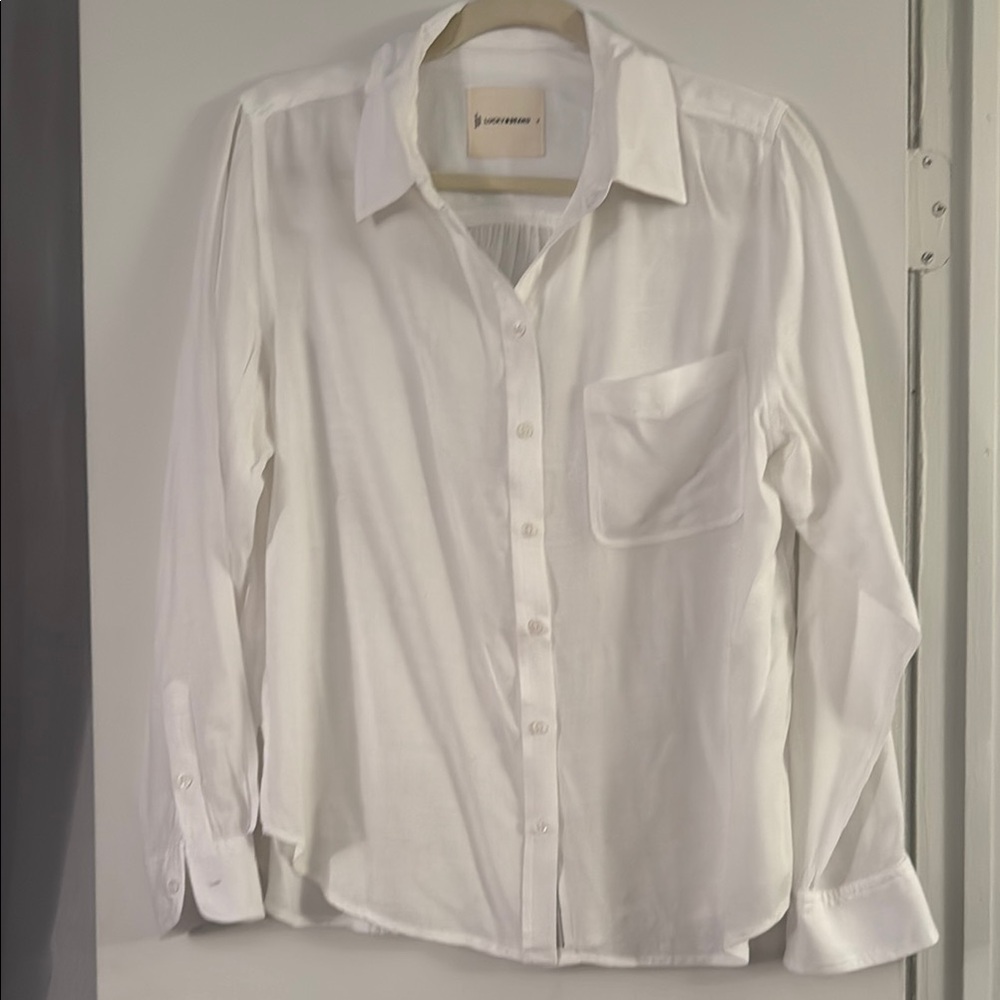 Lucky Brand White Shirt - Women’s Size S